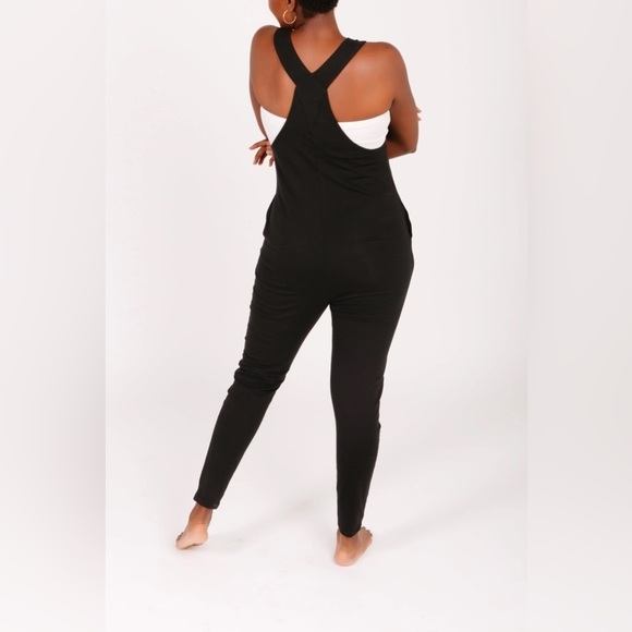 Smash + Tess Romperalls in Midnight Black - Picture 6 of 15